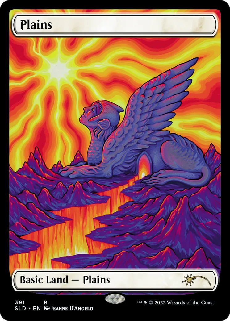 Plains — Secret Lair Drop — Magic: The Gathering