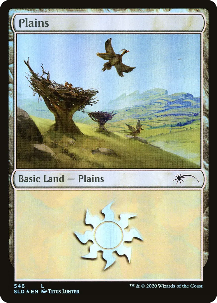 Plains — Secret Lair Drop — Magic: The Gathering
