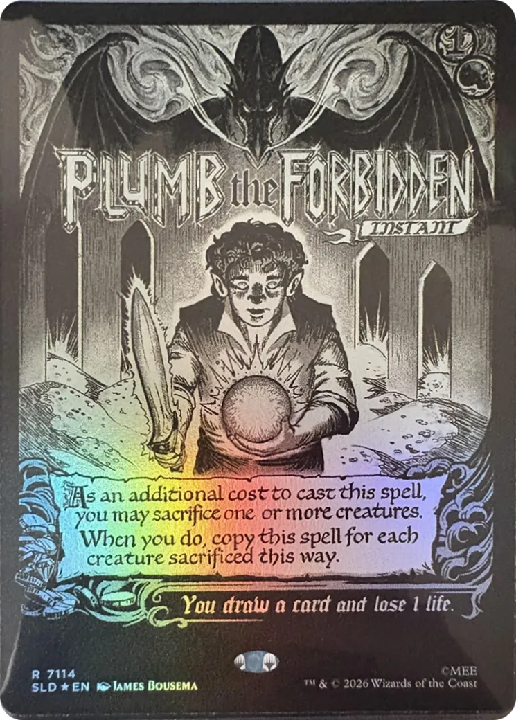 Plumb the Forbidden — Secret Lair Drop — Magic: The Gathering