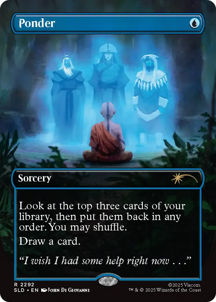 Contemplation — Secret Lair Drop — Magic: The Gathering