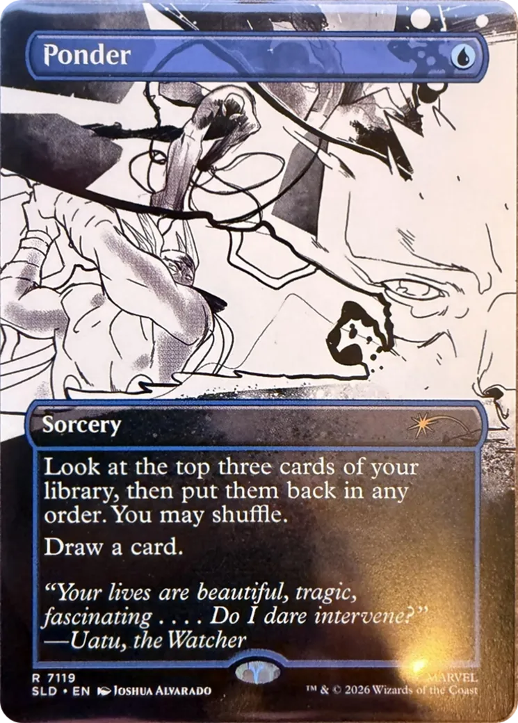 Contemplation from Secret Lair Drop - Magic: The Gathering