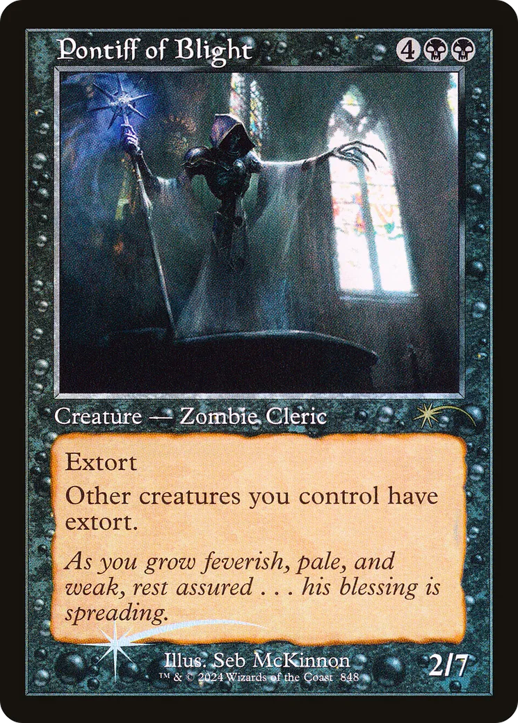 Pontiff of Blight — Secret Lair Drop — Magic: The Gathering
