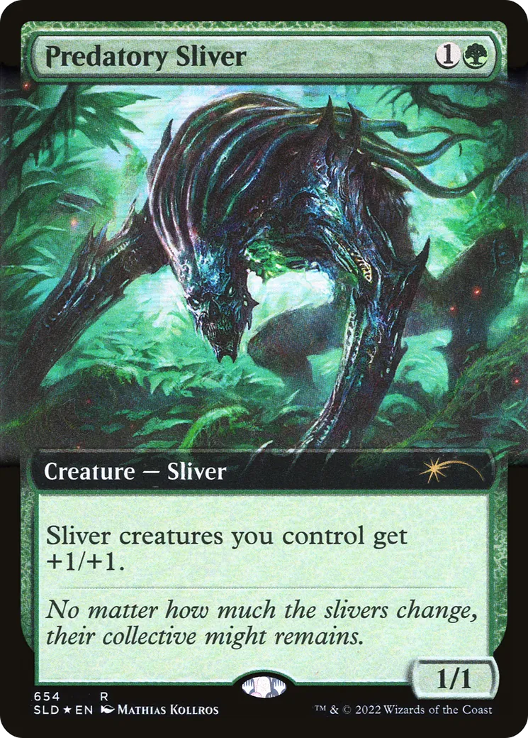 Predatory Sliver — Secret Lair Drop — Magic: The Gathering