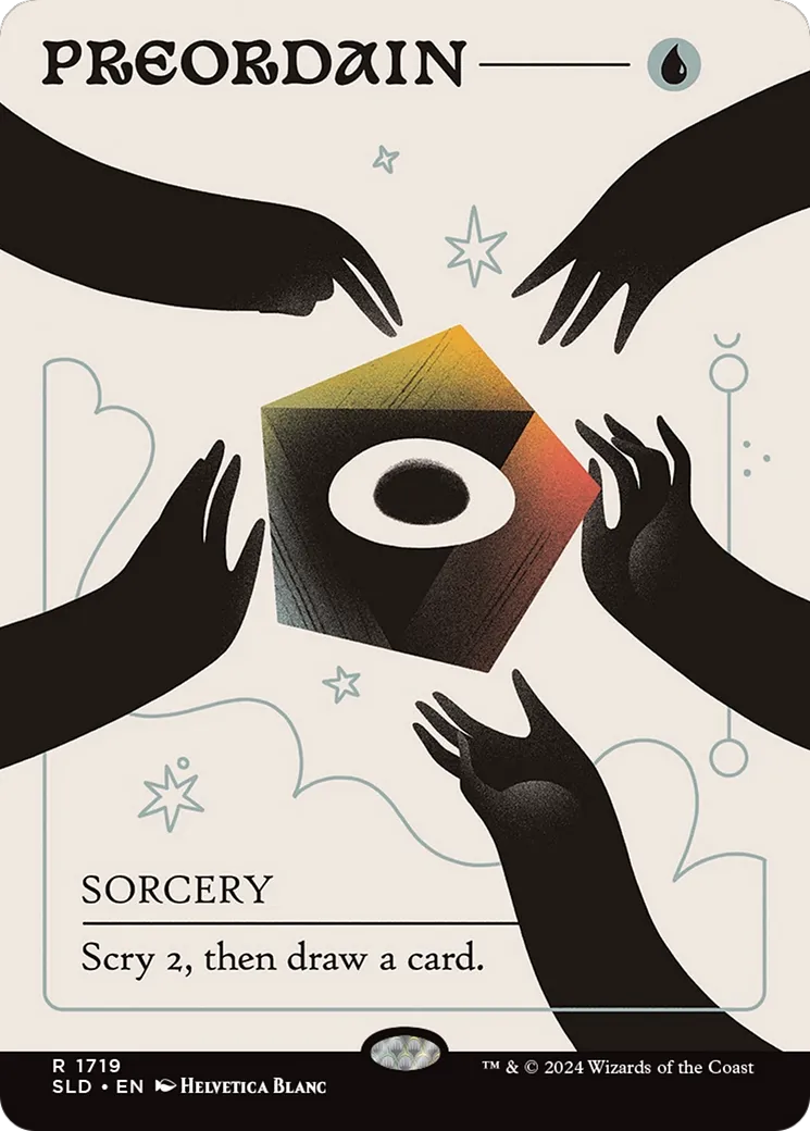 Preordain — Secret Lair Drop — Magic: The Gathering