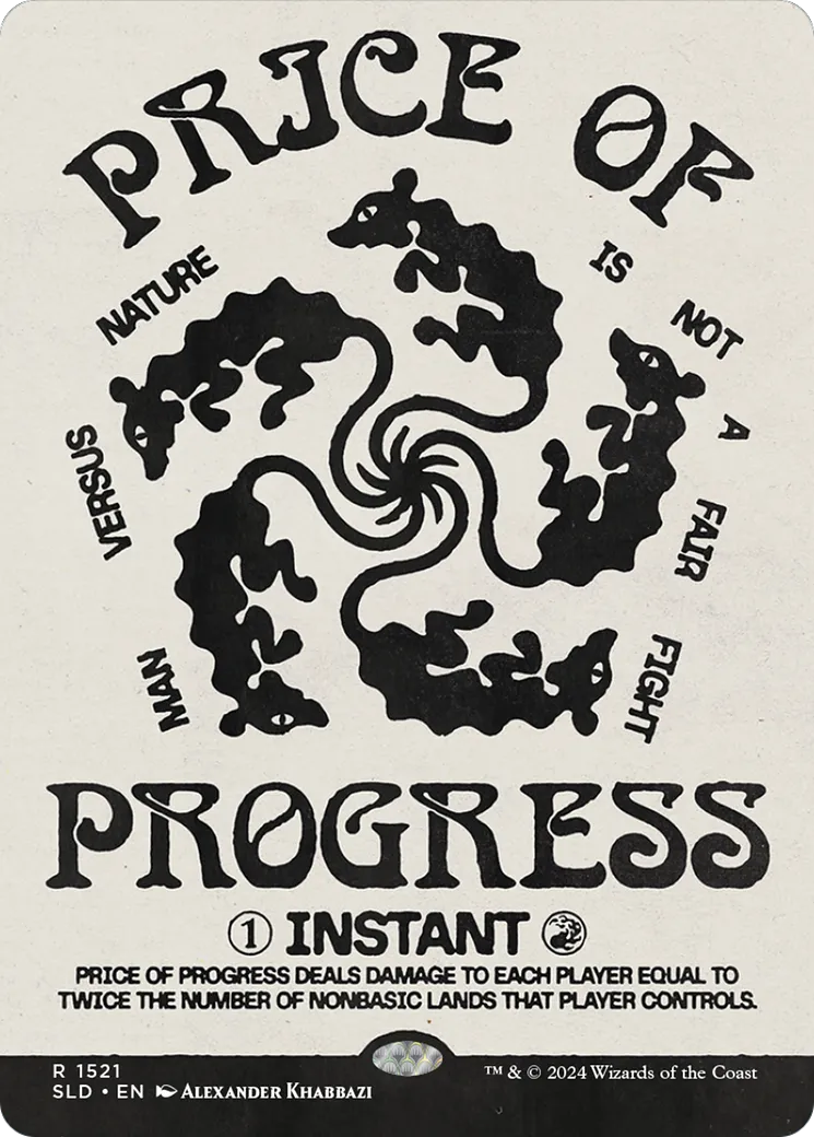 Price of Progress — Secret Lair Drop — Magic: The Gathering