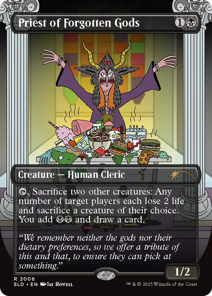 Priest of Forgotten Gods — Secret Lair Drop — Magic: The Gathering