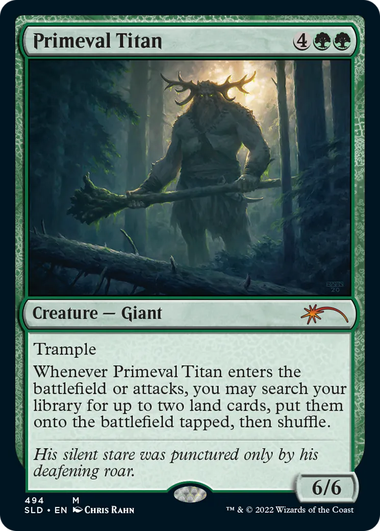 Primeval Titan — Secret Lair Drop — Magic: The Gathering