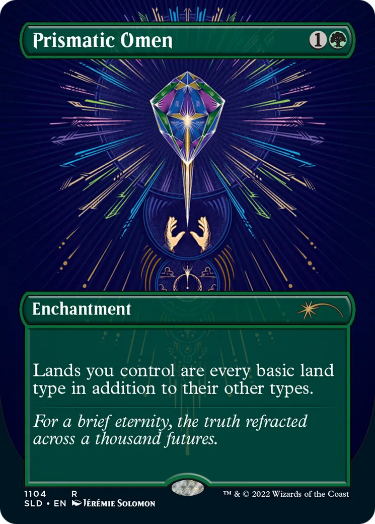 Prismatic Omen — Secret Lair Drop — Magic: The Gathering