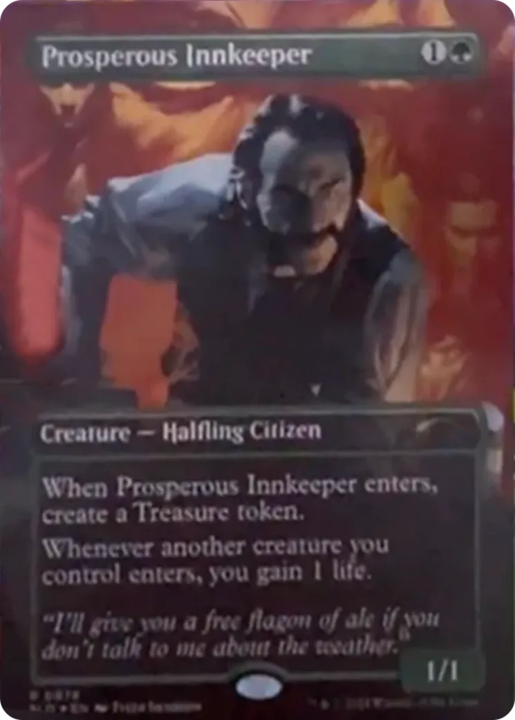 Prosperous Innkeeper — Secret Lair Drop — Magic: The Gathering