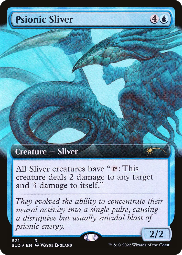 Psionic Sliver — Secret Lair Drop — Magic: The Gathering