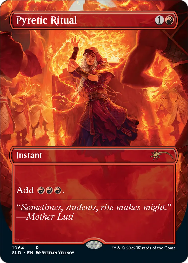 Pyretic Ritual — Secret Lair Drop — Magic: The Gathering