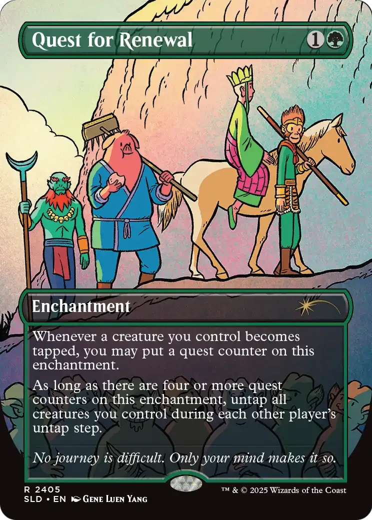 Quest for Renewal — Secret Lair Drop — Magic: The Gathering