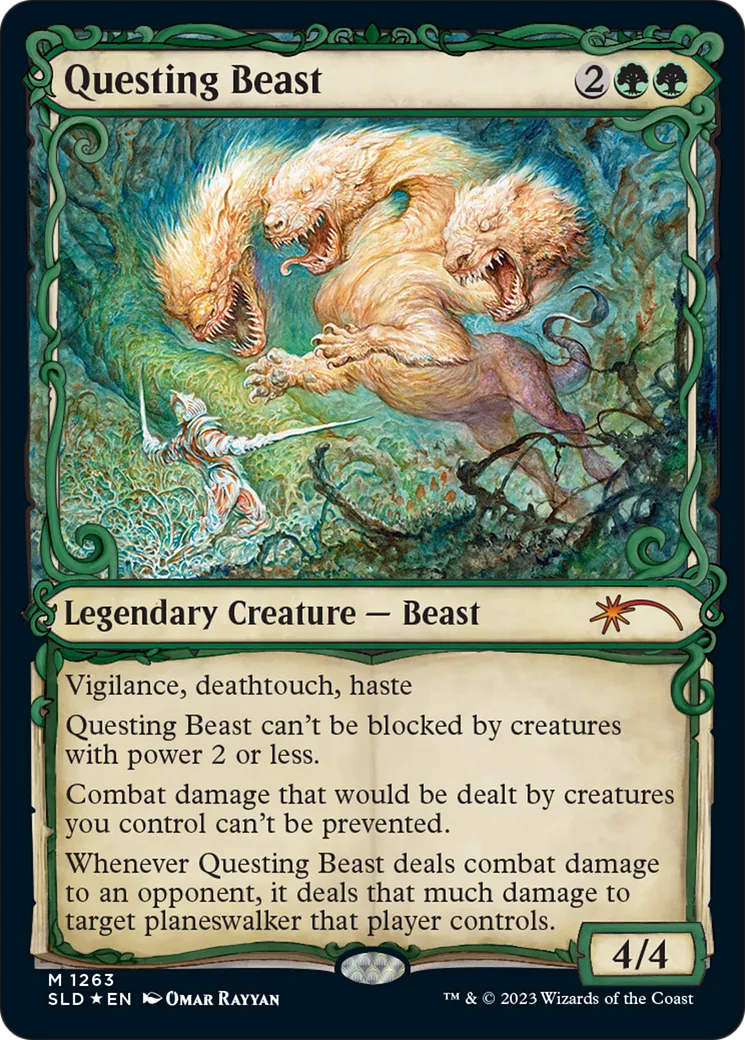 Questing Beast — Secret Lair Drop — Magic: The Gathering