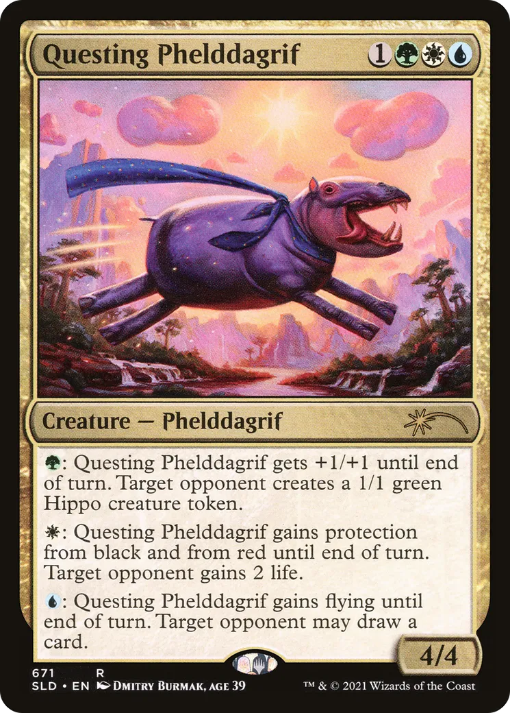 Questing Phelddagrif — Secret Lair Drop — Magic: The Gathering