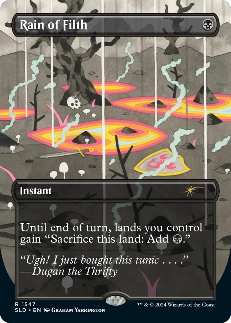 Pluie d'immondices — Secret Lair Drop — Magic: The Gathering