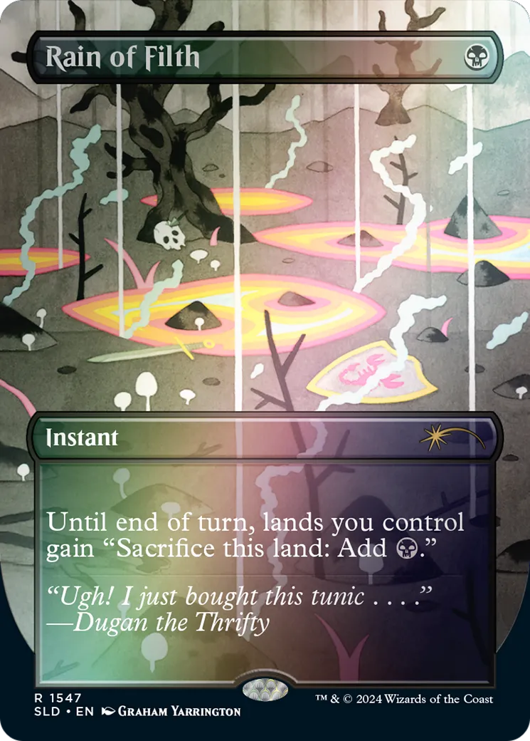 Pluie d'immondices — Secret Lair Drop — Magic: The Gathering