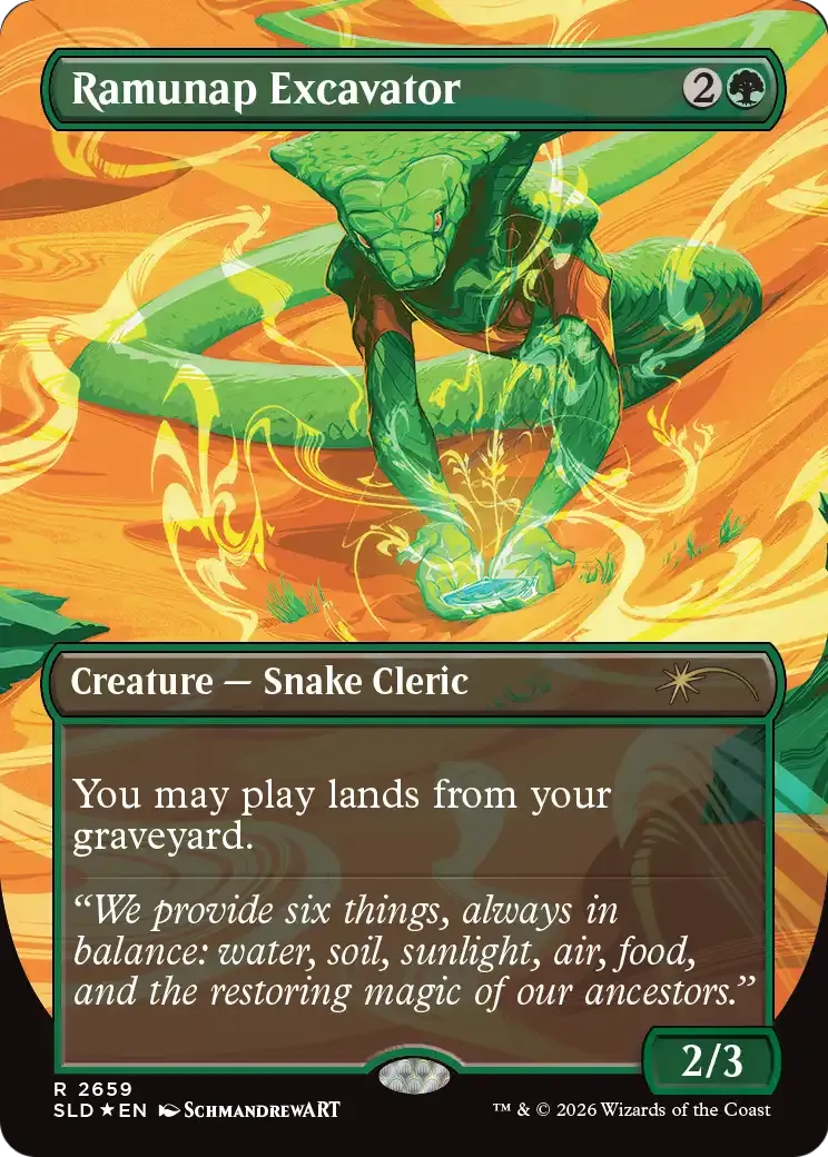 Ramunap Excavator — Secret Lair Drop — Magic: The Gathering