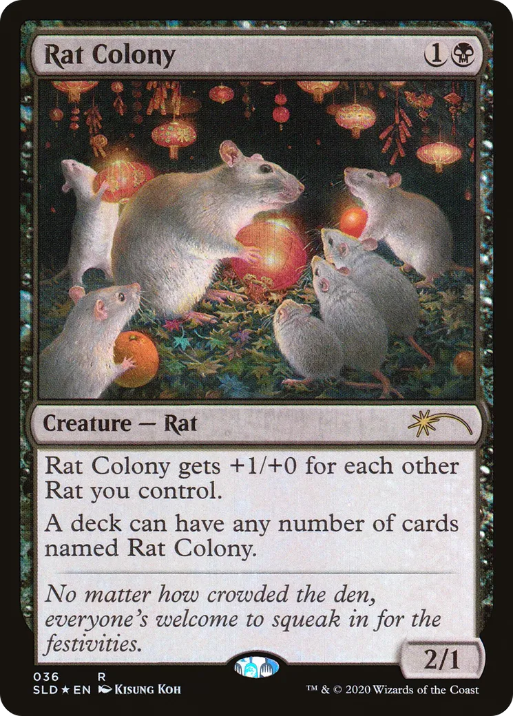 Rat Colony — Secret Lair Drop — Magic: The Gathering