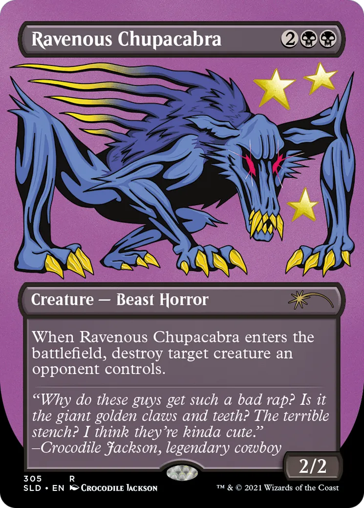 Ravenous Chupacabra — Secret Lair Drop — Magic: The Gathering