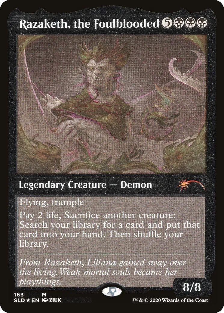 Razaketh, the Foulblooded — Secret Lair Drop — Magic: The Gathering