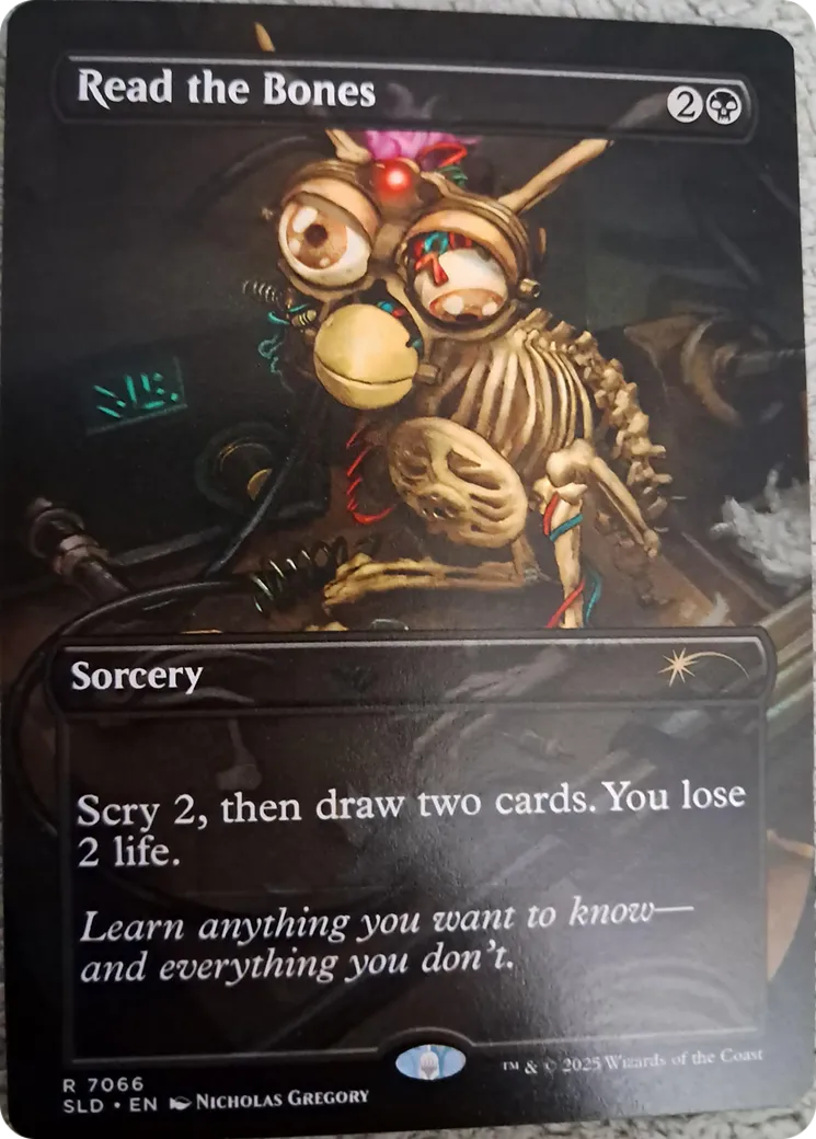 Lire dans les os — Secret Lair Drop — Magic: The Gathering