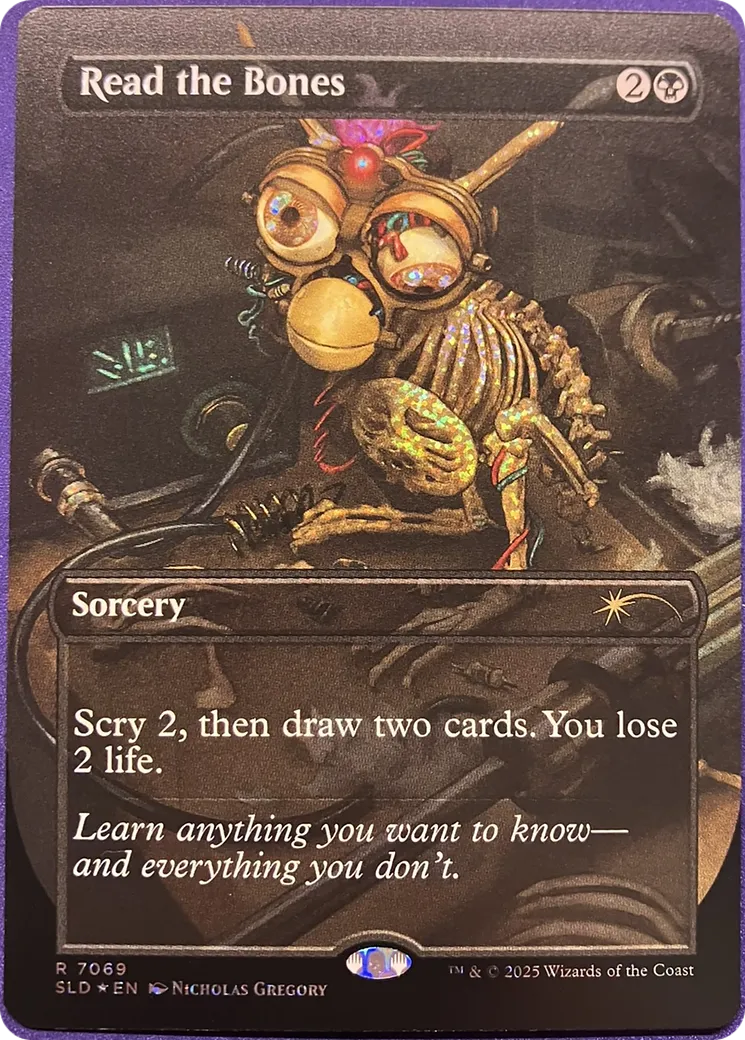 Lire dans les os — Secret Lair Drop — Magic: The Gathering