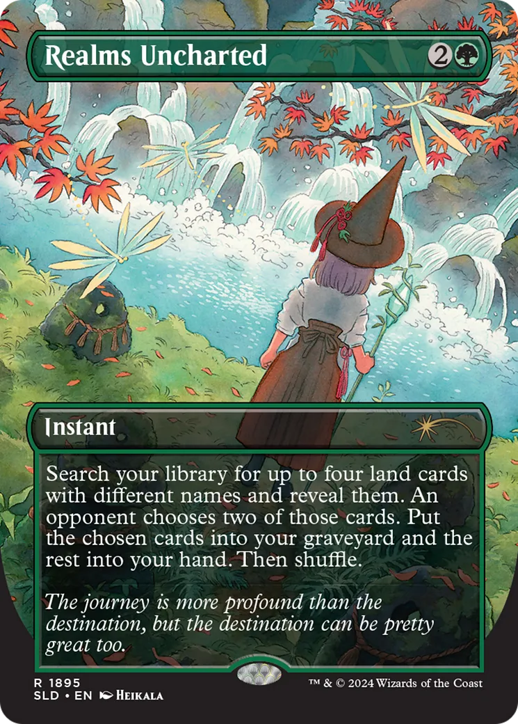 Royaumes inexplorés — Secret Lair Drop — Magic: The Gathering
