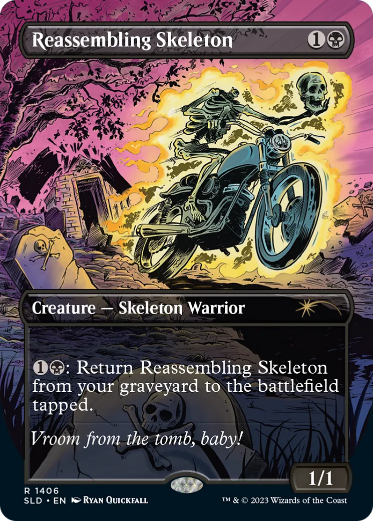 Reassembling Skeleton — Secret Lair Drop — Magic: The Gathering