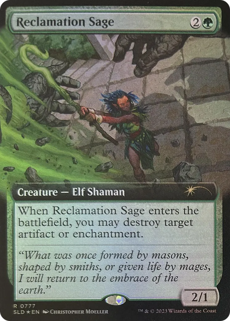 Reclamation Sage — Secret Lair Drop — Magic: The Gathering