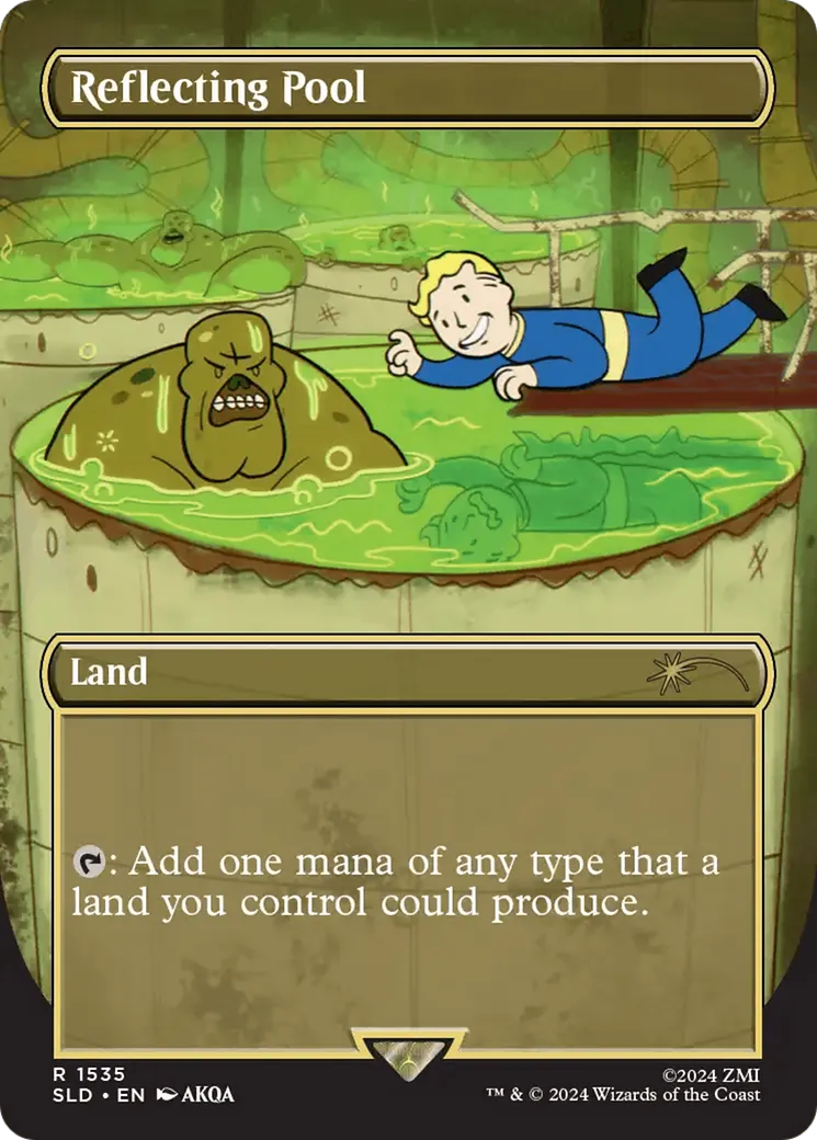 Bassin réfléchissant — Secret Lair Drop — Magic: The Gathering