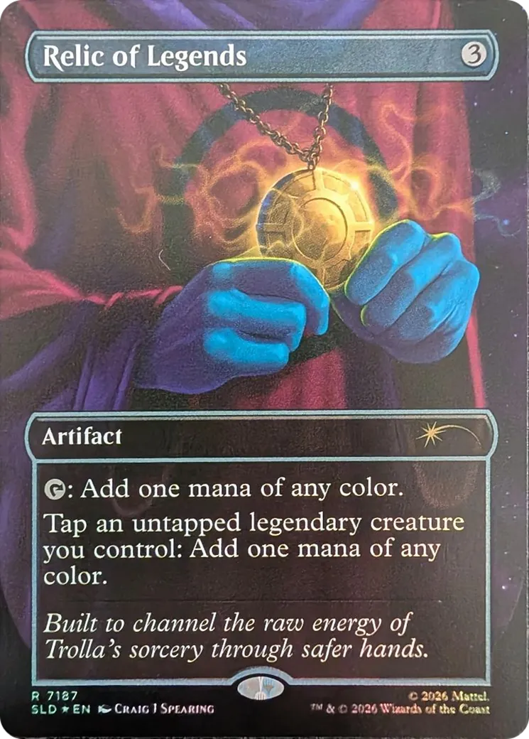 Relic of Legends from Secret Lair Drop - Magic: The Gathering
