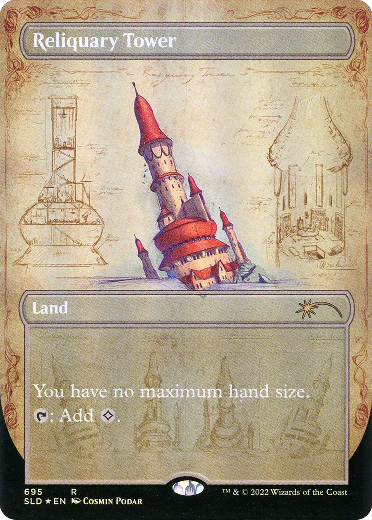 Reliquary Tower — Secret Lair Drop — Magic: The Gathering