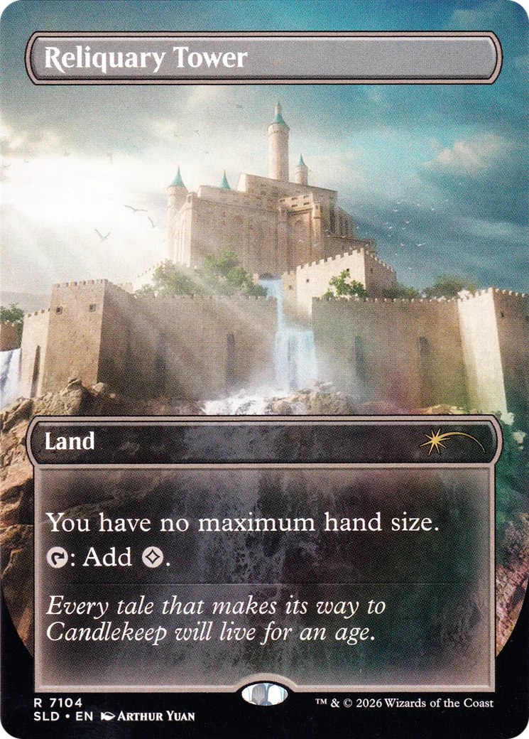 Reliquary Tower — Secret Lair Drop — Magic: The Gathering