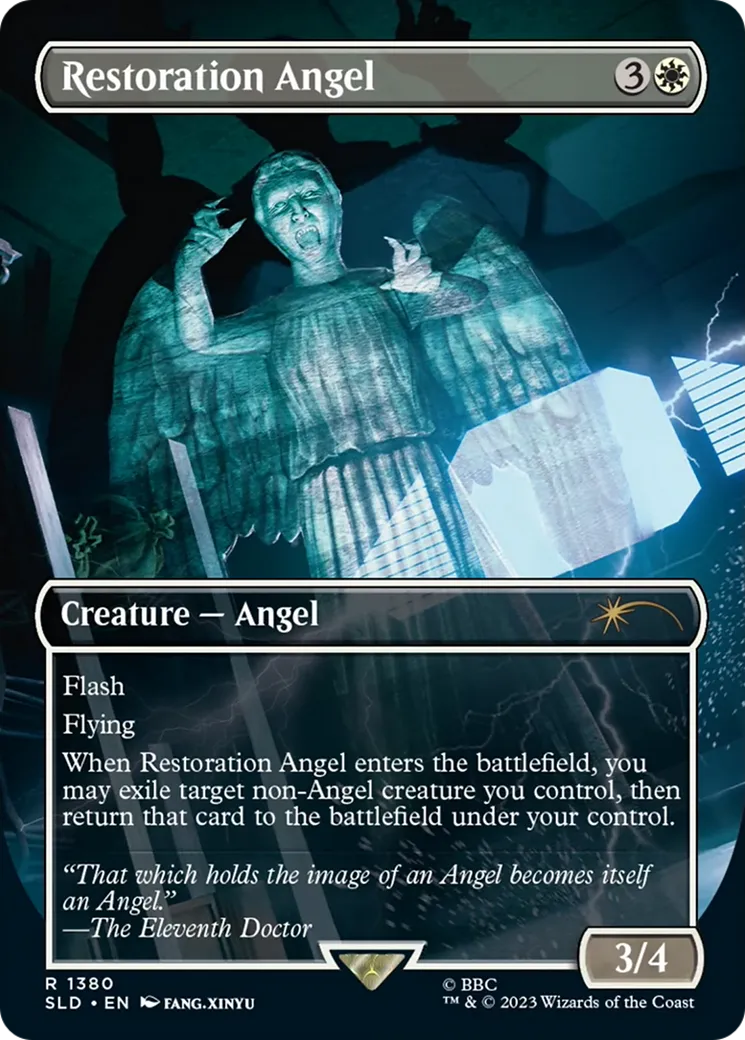 Restoration Angel — Secret Lair Drop — Magic: The Gathering