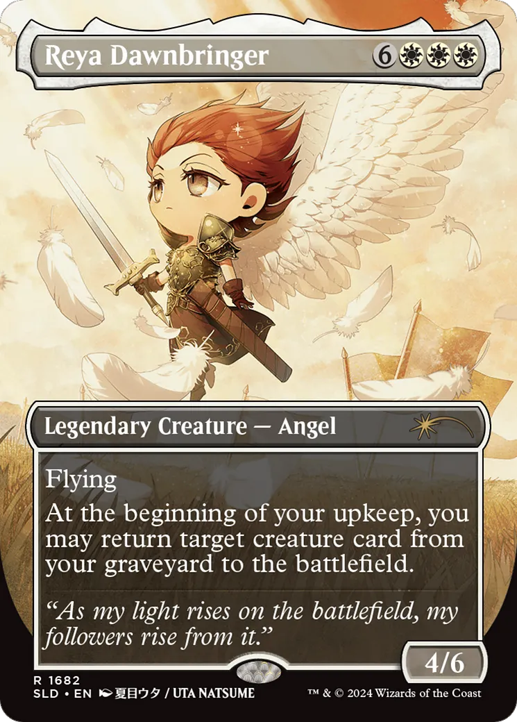 Reya Dawnbringer — Secret Lair Drop — Magic: The Gathering