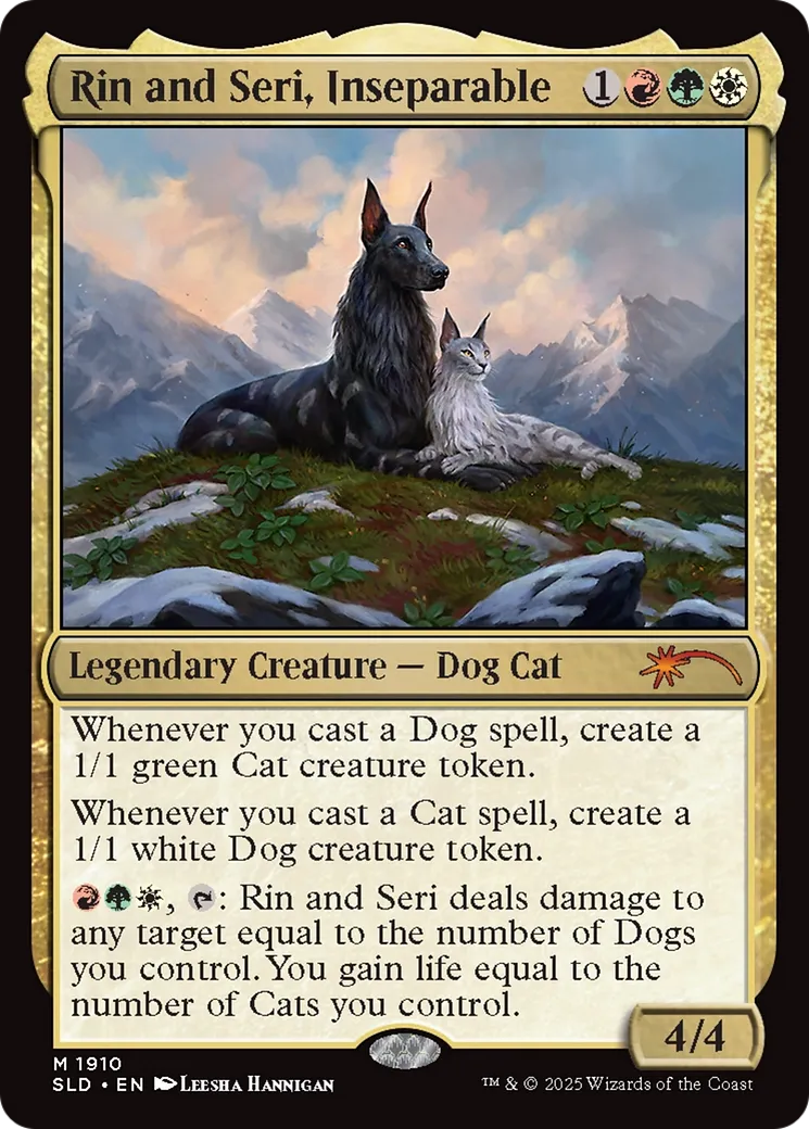 Rin and Seri, Inseparable — Secret Lair Drop — Magic: The Gathering