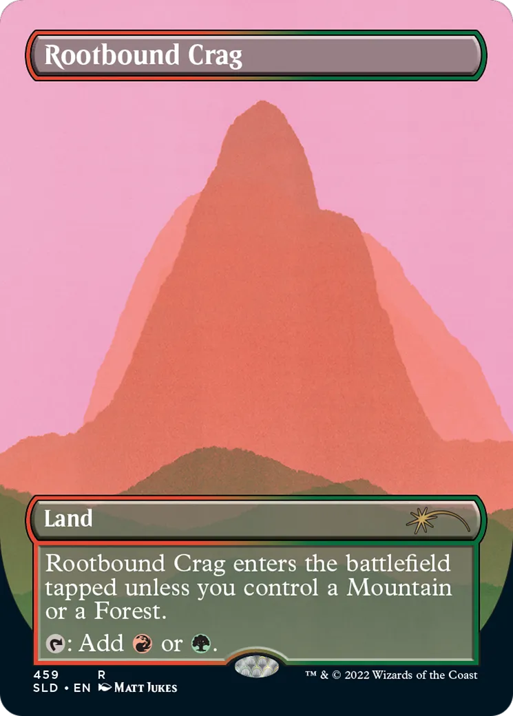 Rootbound Crag — Secret Lair Drop — Magic: The Gathering