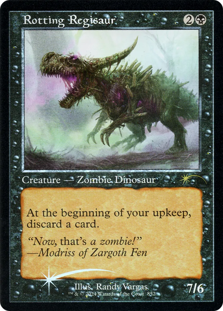 Rotting Regisaur — Secret Lair Drop — Magic: The Gathering