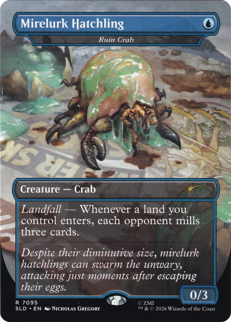 Ruin Crab — Secret Lair Drop — Magic: The Gathering