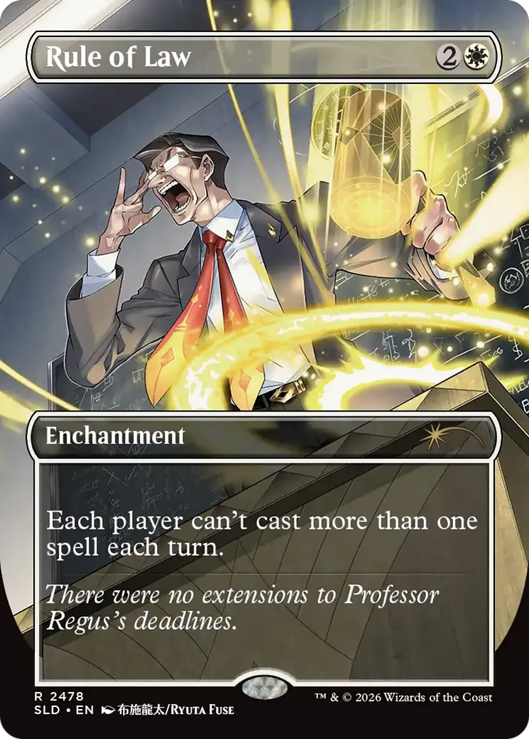 Rule of Law — Secret Lair Drop — Magic: The Gathering