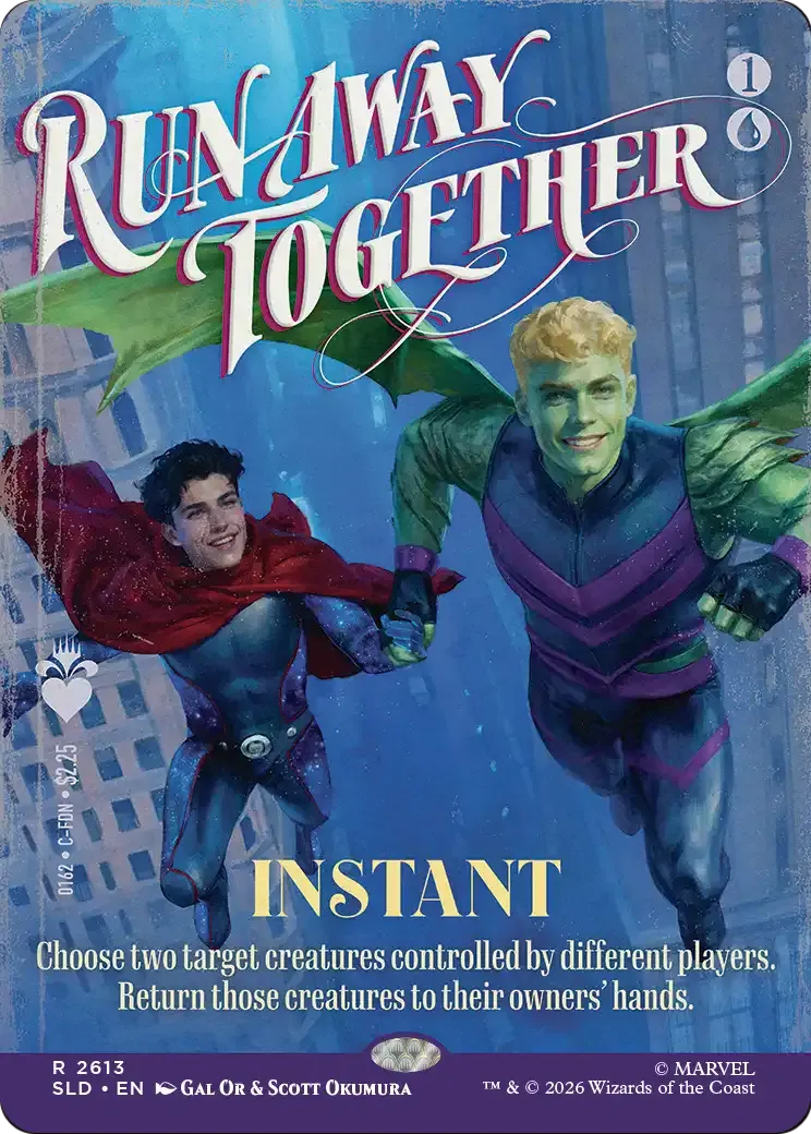 Run Away Together — Secret Lair Drop — Magic: The Gathering