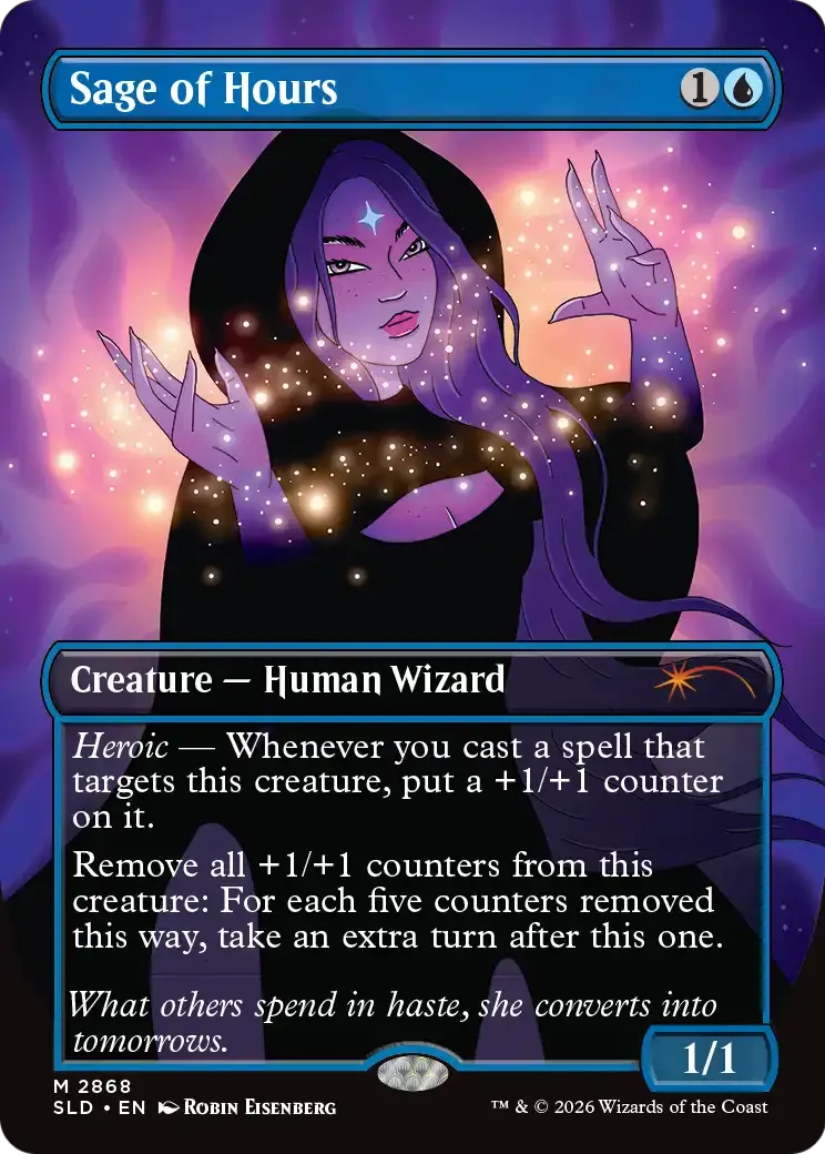 Sage des heures — Secret Lair Drop — Magic: The Gathering