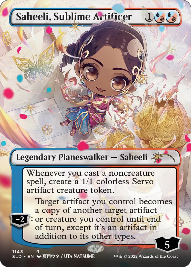 Saheeli, Sublime Artificer — Secret Lair Drop — Magic: The Gathering