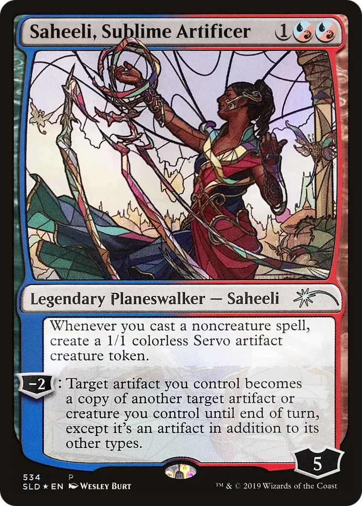 Saheeli, Sublime Artificer — Secret Lair Drop — Magic: The Gathering
