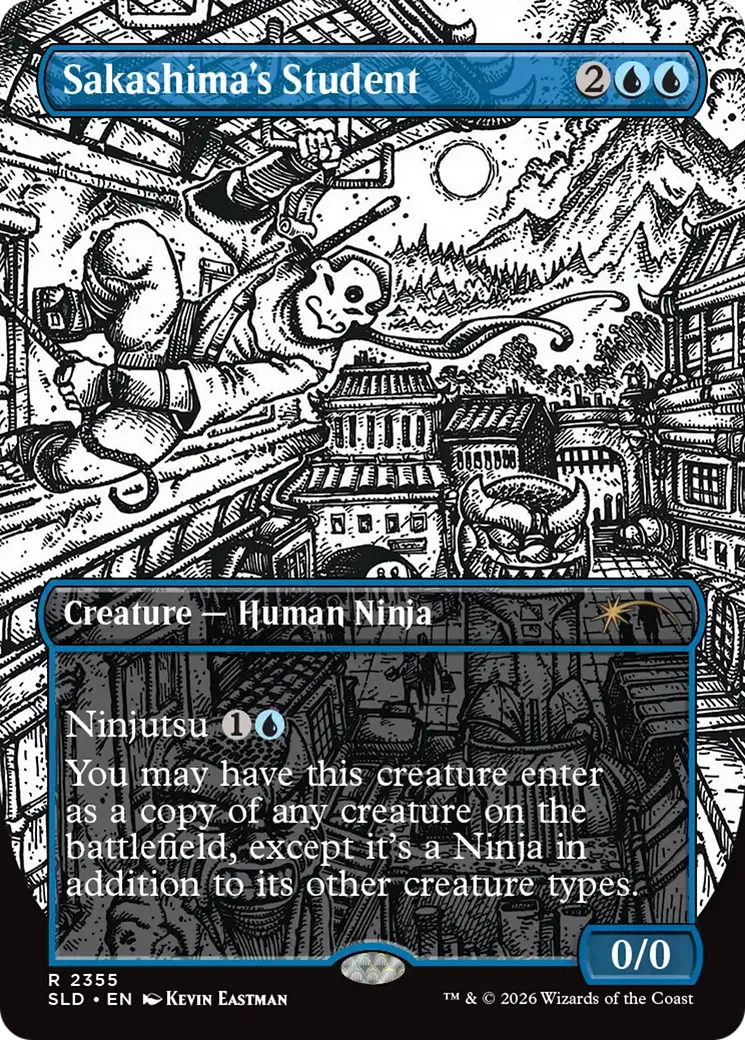 Sakashima's Student — Secret Lair Drop — Magic: The Gathering