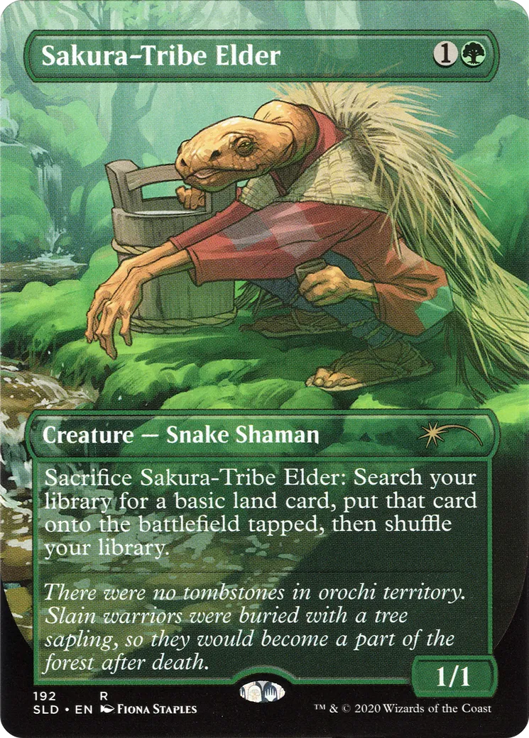 Sakura-Tribe Elder — Secret Lair Drop — Magic: The Gathering