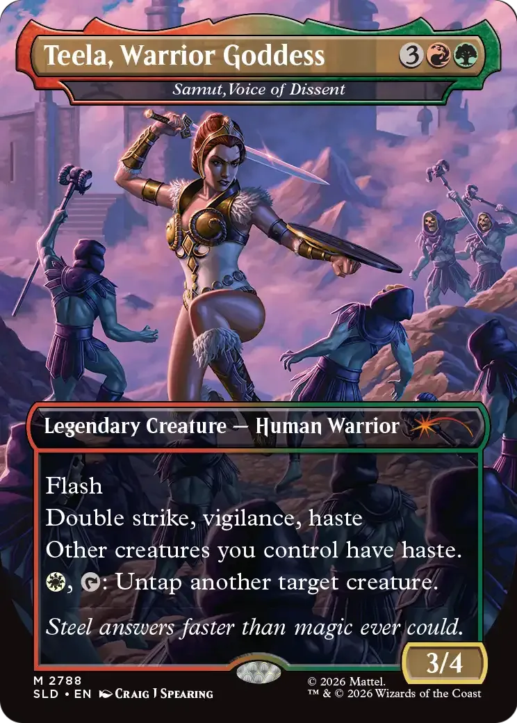 Samut, Voice of Dissent — Secret Lair Drop — Magic: The Gathering