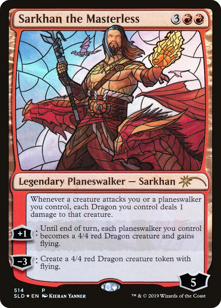 Sarkhan the Masterless — Secret Lair Drop — Magic: The Gathering
