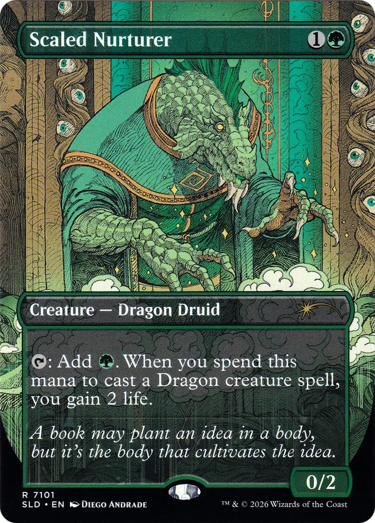 Scaled Nurturer — Secret Lair Drop — Magic: The Gathering