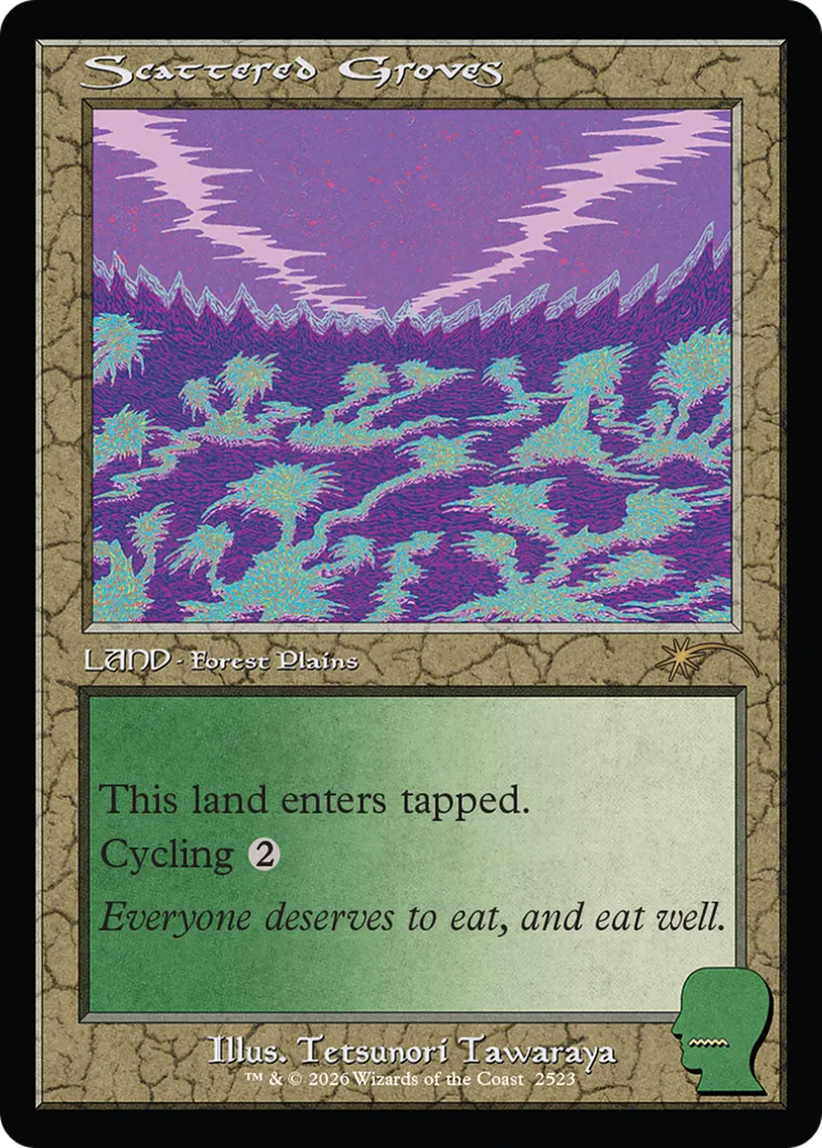 Scattered Groves — Secret Lair Drop — Magic: The Gathering